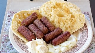 Cevapi u domacoj lepinji Recept [upl. by Mohammad]