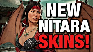 OMG These New Kombat League Skins Are Sick  Mortal Kombat 1 ‘Nitara’ Gameplay [upl. by Nomrac496]