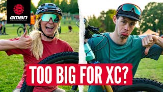 GMBN Does XC on Trail Bikes  Can you race CrossCountry on a Trail Bike [upl. by Alebasi497]