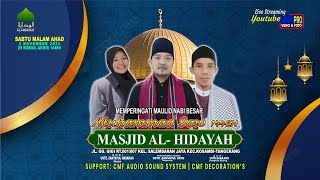 LIVE STREAMING MAULID MASJID ALHIDAYAH Kelurahan Salembaran Jaya Sabtu 02 Nov 2024 [upl. by Ahsetan]