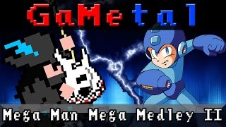 Mega Man Mega Medley II  GaMetal Remix [upl. by Latrena]