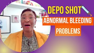 Problem Bleeding on Depo Shot Dr Analyses User Experience [upl. by Vonni]