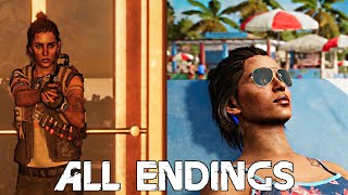 Far Cry 6 All Endings amp After Credit Scene  ALL ENDINGS IN FAR CRY 6 Save Yara amp Secret Ending [upl. by Eirod]