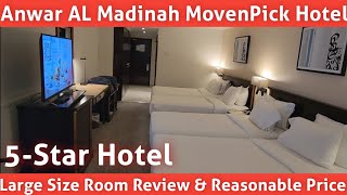 Anwar AL Madinah MovenPick Hotel Room Review  Saudi Arabia  MasjideNabwi Ke Samne  Noman Fayyaz [upl. by Munn]