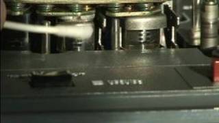 ReeltoReel Recorders  Cleaning Heads of ReeltoReel Recorder [upl. by Keeton428]