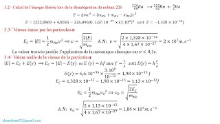 Exercice corrigé RadioactivitéApplication 2 [upl. by Osana]