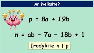 Matematika NELENGVAI  ar įveiksite [upl. by Elihu]