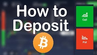 How to Deposit Bitcoin In IQ Option  Bitcoin Deposit In IQ Option Wallet  The Binary Logic [upl. by Niattirb151]