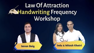 Free Handwriting Analysis Workshop  By Imran Baig  Mitesh Khatri [upl. by Alcock]