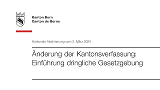 Erklärvideo zur kantonalen Abstimmung vom 3 März 2024 [upl. by Phillipe]