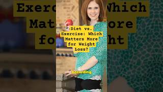 Diet vs Exercise Which Matters More for Weight Loss weightloss obesity loseweight bellyfat [upl. by Faso]