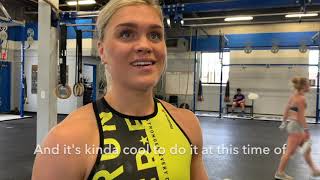 Katrin Davidsdottir amp Tori Dyson  quotPower Hourquot CompTrain Workout [upl. by Curt]