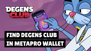 Degens Club  How to start playing [upl. by Navis]