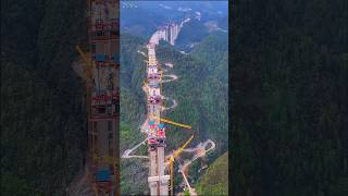 Underconstruction WORLDS LONGEST EXPRESS BRIDGE WAY IN GUIZHOU bridge construction [upl. by Alfonzo]