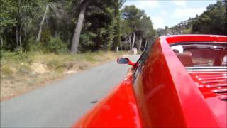 Ferrari F355 GTS Capristo exhaust sound part 1wmv [upl. by Sirret]