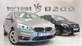 BMW Active Tourer vs Mercedes B Class  Which Should You Buy [upl. by Pettiford993]