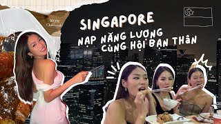 Nạp lại năng lượng cùng hội bạn thân tại Singapore  Thao Nhi Le [upl. by Darnok]