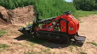 Cormidi 1500 Remote Control Mini Skid Steer [upl. by Einapets742]