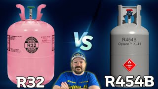 Comparing 454B vs R32 A2L Refrigerants Replacing 410a Which is Better [upl. by Eeliab]