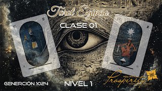 Curso de Tarot Egipcio Nivel 1  Octubre de 2024  Clase 01 [upl. by Erodavlas]