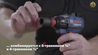 BOSCH GDX 18 VEC Professional Аккумуляторный ударный гайковерт [upl. by Nived]