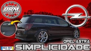 Opel Astra H Caravan  Bagged  simplicidade  Castor air ride sensor by drmsuspensions [upl. by Nerte]