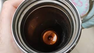 Clean teacoffee stains from stainless steel travel mug [upl. by Oikim274]