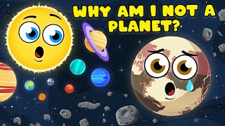 Learn Why Pluto IS NOT A Planet Anymore  Plutos Planet Demotion Explained  KLT [upl. by Kayle819]