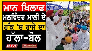 Bhagwant Mann ਖਿਲਾਫ ਮਲਵਿੰਦਰ ਮਾਲੀ ਦੇ ਹੱਕ ਚ Raja Warring ਦਾ ਹੱਲਾਬੋਲ LIVE  TV Punjab [upl. by Otina]