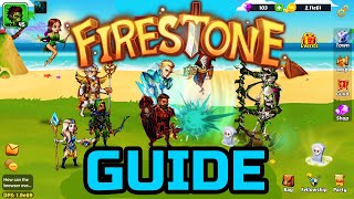 1 Firestone GUIDE for new players [upl. by Hilaria]