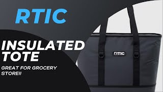 RTIC Insulated Tote Bag  Perfect for Your Grocery Trip [upl. by Virgy]