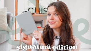 📖 Kindle Paperwhite Signature Edition Unboxing  Agave Green 🪴 [upl. by Devol]