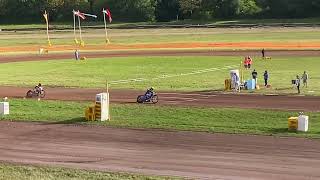 Herxheim Speedway EM U19 Heat 18 Banbor Halkiewicz Killeen Przyjemski [upl. by Ailbert11]