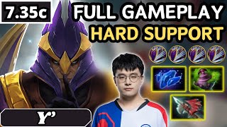 735c  Y SILENCER Hard Support Gameplay 21 ASSISTS  Dota 2 Full Match Gameplay [upl. by Aven]