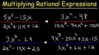 Multiplying Rational Expressions [upl. by Maddocks]