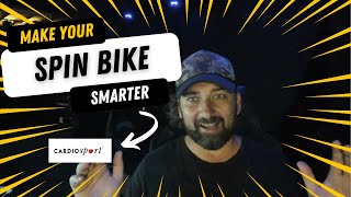 Make your Spin Bike SMARTER with this Cardiosport Bike Computer [upl. by Sumaes756]