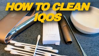 HOW TO CLEAN OLD IQOS  IQOS JAPAN [upl. by Yelroc645]