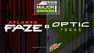 Major 1 Finals  AtlantaFaZe vs OpTicTexas  OpTic Major 1  Day 4 [upl. by Corotto220]