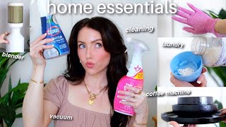 my home essentials ✨ favorites I use every single day cleaning laundry appliances [upl. by Laurena429]