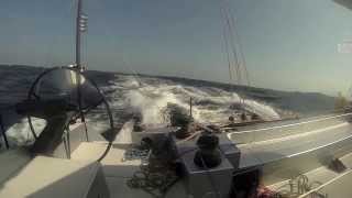 Hong Kong  Vietnam Race 2013  Catamaran Bañuls 60 [upl. by Tarfe]