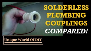 Solderless Plumbing Couplings [upl. by Haerr97]