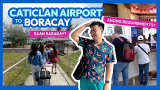 How to Get from CATICLAN AIRPORT to BORACAY  Travel Requirements • Filipino w ENG Subtitles [upl. by Uriah]