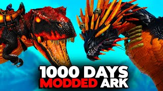 I Survived 1000 Days in Modded ARK  SUPERCUT [upl. by Fletch791]