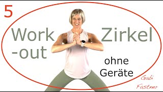 💫38 min WorkoutZirkel  Homefitness ohne Geräte [upl. by Benedetto260]