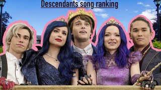 ranking of all songs from Descendants 123 and 4 💜 descendants disney [upl. by Chapa289]