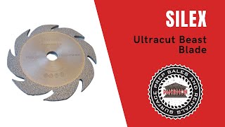 Silex Ultracut Beast Concrete Saw Blade Pantheon Surface Prep [upl. by Sorazal]