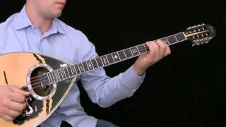 Bouzouki Lesson  FMajor scale motifs on the Kalamatiano rhythm [upl. by Emmy906]