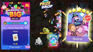 Monopoly Go  550 PEGE Chip x30 prize drop  💯✅ making it big Event monopolygo monopolygo [upl. by Tareyn]