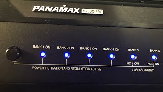 Panamax M7500PRO  Craigslist 180  MSRP 1999 [upl. by Slifka]