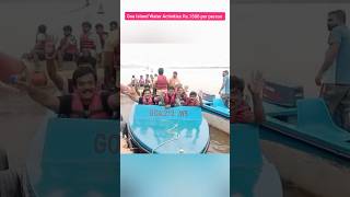 Goa Grand Island Water Activities  Goa Water Activities trending travel viral shorts [upl. by Carole623]